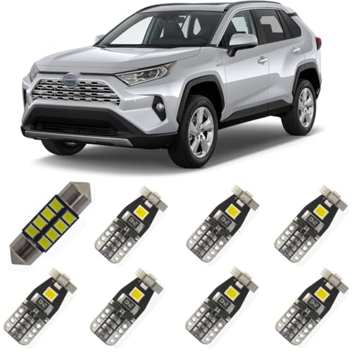 Kit de luces LED interiores para Toyota RAV4 2016-2021