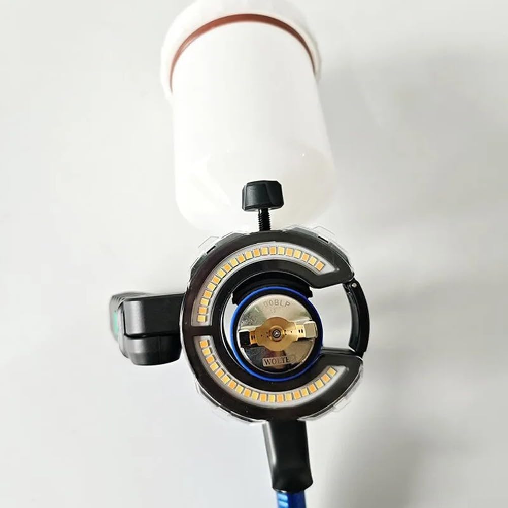 Foco LED de 3200 mAh para batería, 4 horas de funcionamiento, foco LED ajustable