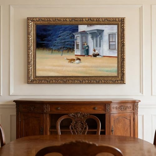 Tableau Cape Cod Evening Edward Hopper toile 50x75 cm pour salon