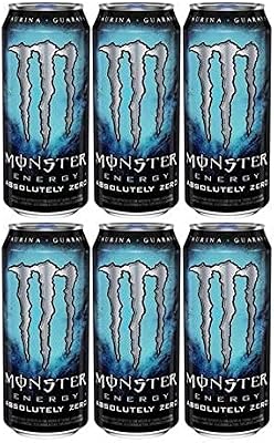 Pack de Monster Absolutely Zero LT 473ml - Unidade 6 unidades