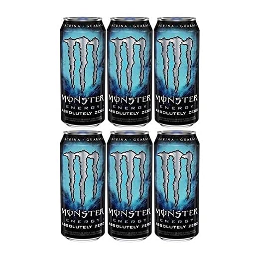 Pack de Monster Absolutely Zero LT 473ml - Unidade 6 unidades