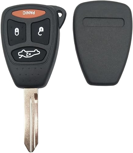 Miniatura 3 de Funda de repuesto para llavero de entrada sin llave para Chrysler 300 Aspen Dodge Charger Durango Jeep Commander Grand Cherokee KOBDT04A,
