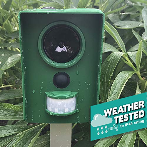 The Big Cheese Mega-Sonic® Solar Cat Repeller – Effective Humane Alternative - Professional Motion-Activated Ultrasonic Cat Repellent for Gardens UK - Outdoor Solar Powered Deterrent - Image 5