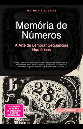 Memória de Números: A Arte de Lembrar Sequências Numéricas (Portuguese Edition)