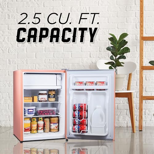 ICEBOX 2.5 Cu. Ft. Compact Refrigerator, ENERGY STAR Certified Small Refrigerator, Single Door Mini Fridge with Chiller  - Additional View