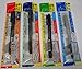 Zebra Fude Sign Brush Pen Regular Extra Fine Medium Usu-Zumi Gray Ink Value Set of 4 (Limited Edition)
