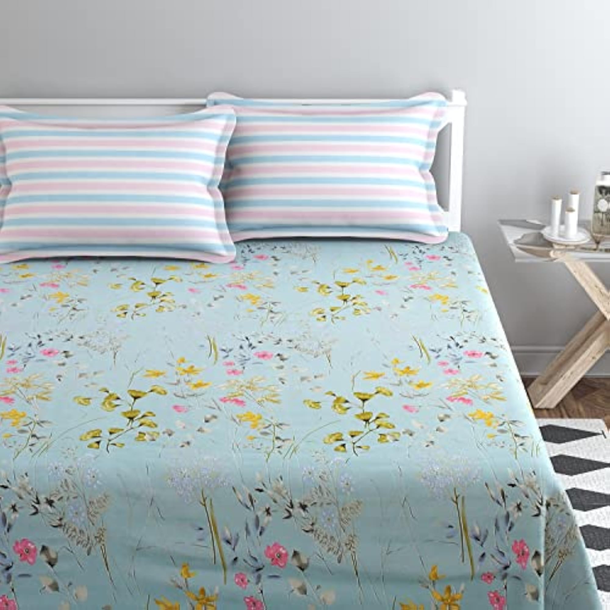 Kingston Collection Ultra King Size Bedsheets with 2 King Size Pillow Covers