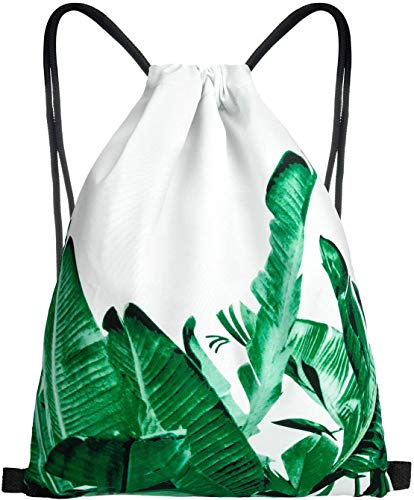 FHYT Lona con Cordón Bolso Viajar Mochila de Cuerda de Deporte Cuerdas
