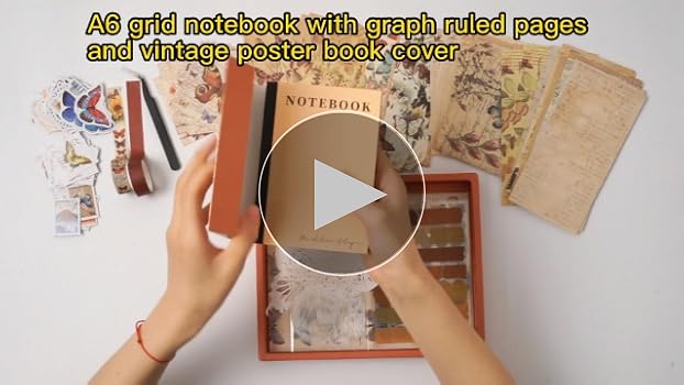 Amazon.com: emmoolife Vintage Aesthetic Scrapbooking