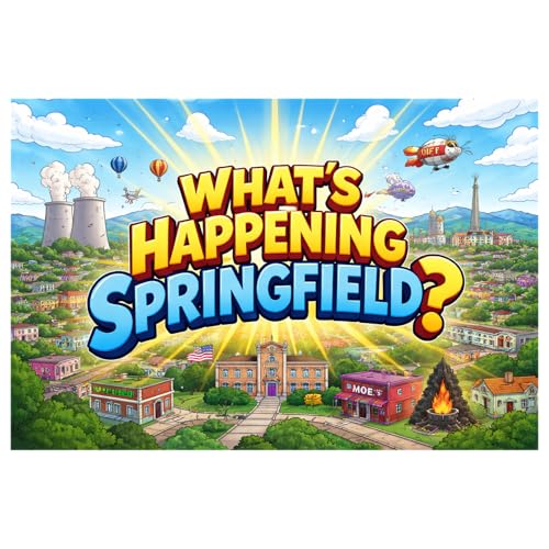 What&rsquo;s Happening Springfield? cover art