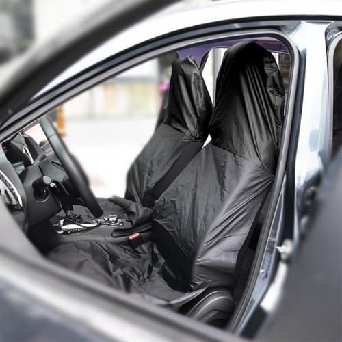 Autositzschoner Vordersitz universell kompatibel Universal Auto-Sitzschoner Wasserdicht Staubdicht Sitzschoner Auto Schonbezug Autositz Vorne Vordersitzbezüge Autositzbezug Oxford Schutz für Autositze