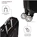 SwissGear 7895 Premium Garment Bag with Spinner Wheels, Amazon Exclusive, Bonus Hanging Feature, 24-Inch Luggage - Black