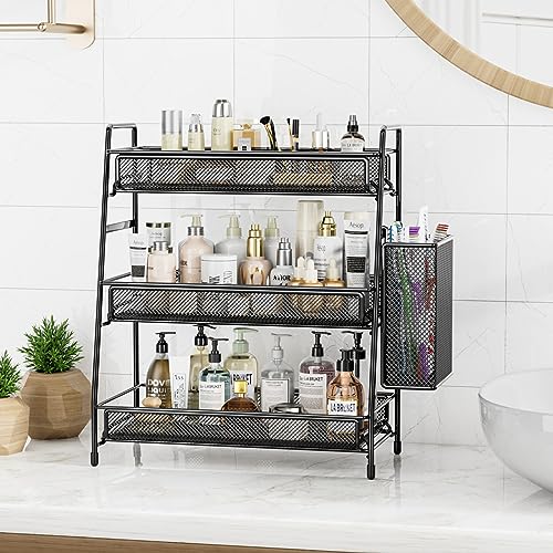 EKNITEY Bathroom Countertop Organiser Shelf - Image 2