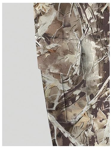 Boy's Camo Cargo Pants Elastic Waist Baggy Joggers Vintage Pants Trousers Streetwear3