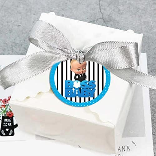 Theme My Party "Boss Baby" Birthday Decoration Party Supplies for Birthday Boy (Boss Baby - Tags)