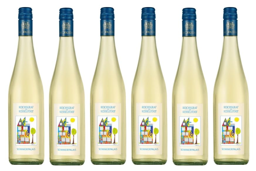 6x 0,75l - 2024er - Reichsgraf von Kesselstatt - Sommerpalais - Riesling - feinherb - Qualitätswein Mosel - Deutschland - Weißwein halbtrocken