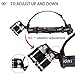 LED Headlamp, Loyalfire 5 Headlamp Bright Light Headlight Flashlight 4 Modes XML-T6 LED with Rechargeable Batteries and Waterproof Switch, for Camping / Travel / Walking / Adventure