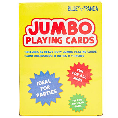 Giant-Jumbo-Playing-Cards-Full-Deck-Oversized-Standard-Print-Poker-Cards-Extra-Large-in-8-x-11-Inches