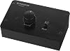 Monacor ILA-100XLR Passive Stereo Level Controller (XLR Version) Black