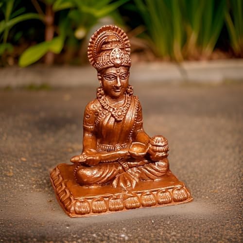 Image of Copper Handmade Annapoorani, 1.5 inches,50 Grams, Pack of 1 Piece