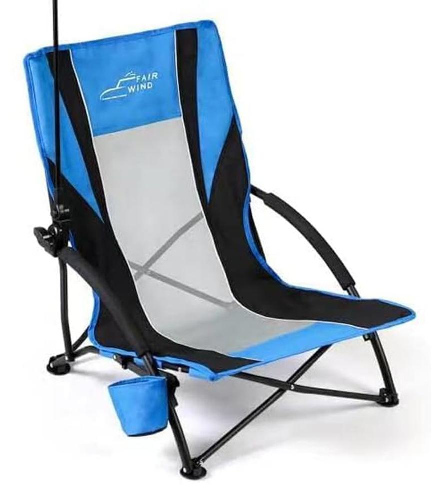 Amazon.com: FAIR WIND 2 Pack Beach Chair with Umbrella for Adults