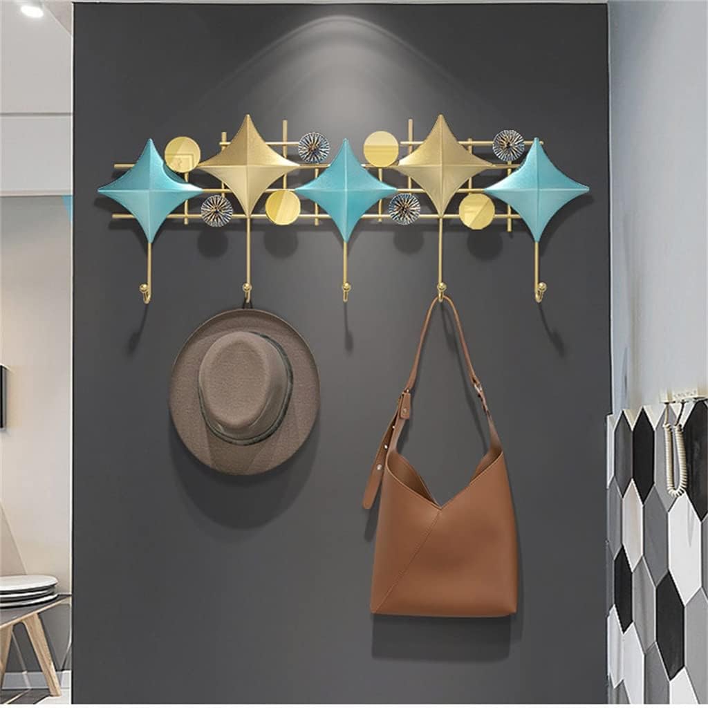 Nordic Style Hook Rack Door Coat Hook Wall Coat Hook Metal Wrought Iron (D
