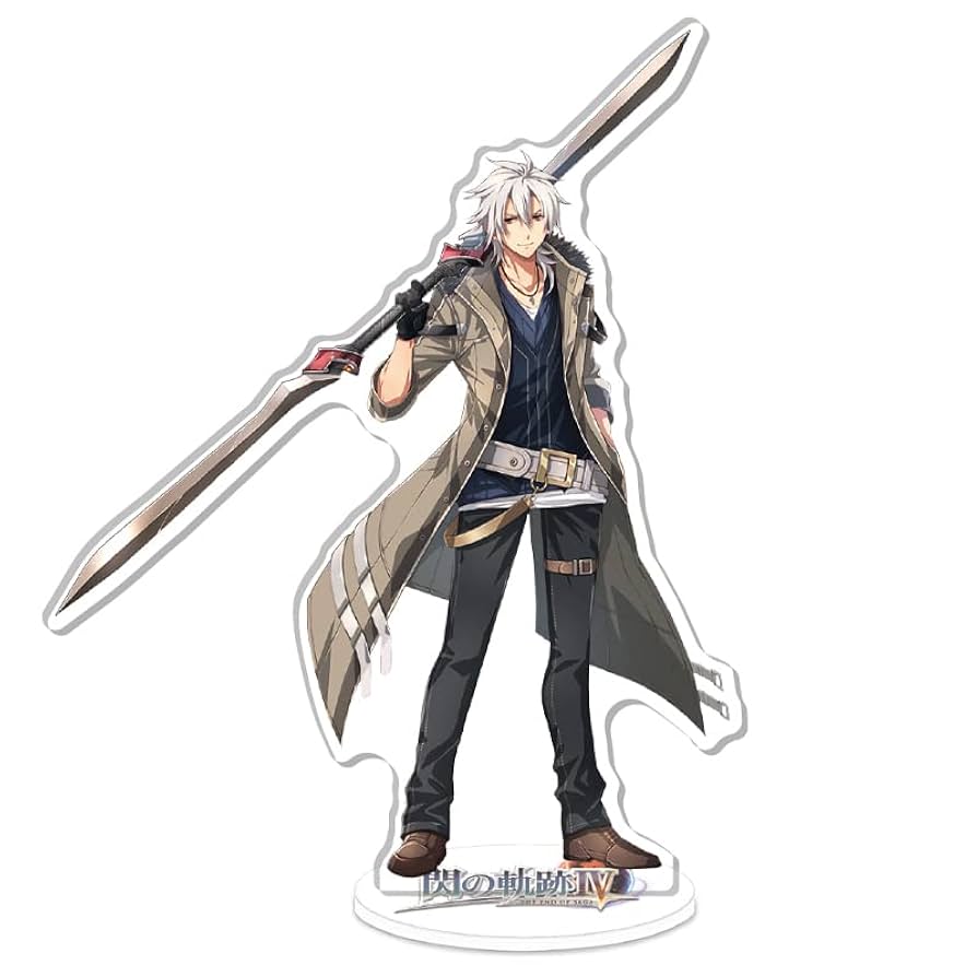 閃の軌跡 クロウ アクリルスタンド ラバーストラップ 3個 閃の軌跡 クロウ アクリルスタンド ラバーストラップ 3個 公式