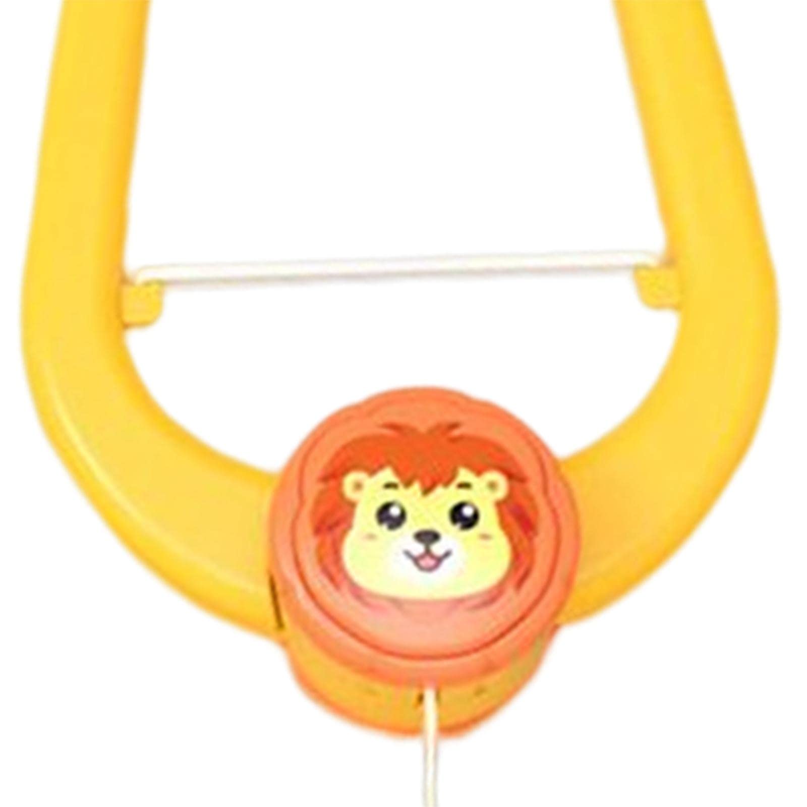 Generic Portable Table Tennis Training Set for Skill, 6 Balls Yellow