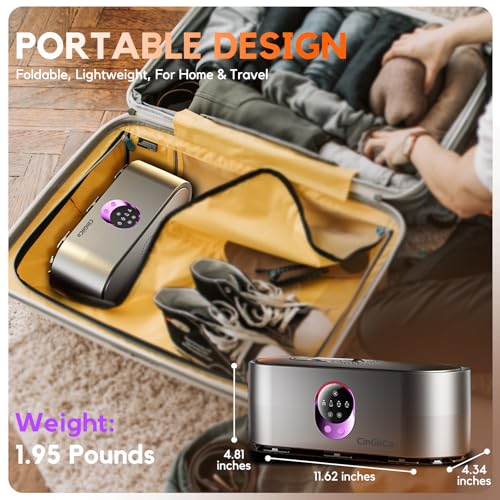 image for CinGiiCo Portable Clothes Dryer, Clothes Dryer hold 9-12 Items, With T