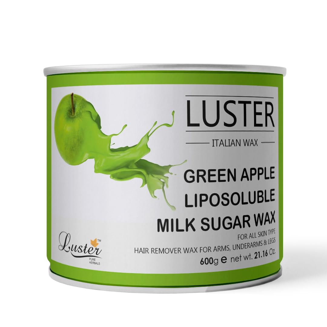 Luster Banana Hair Removal Wax | Hair Removal Hot Wax For Sensitive skin | Wax for Extra Smoothing | Wax For Women and Men | Hair Removing Body Wax | Face and Eyebrow (Paraben & Sulfate Free) - 600g (B0967XQC5Q) Amazon Price History, Amazon Price Tracker