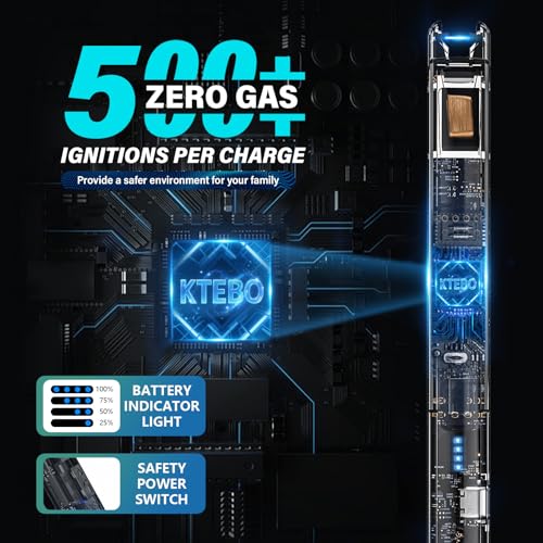 Encendedores Eléctricos Recargables Pack x2 7.5 pulg USB miniatura 4