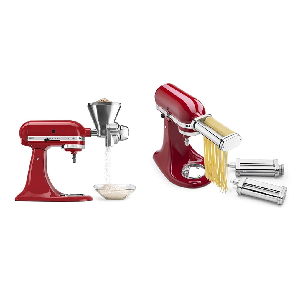 Amazon.com: KitchenAid KSMPRA Stand Mixer Attachment Pasta Roller