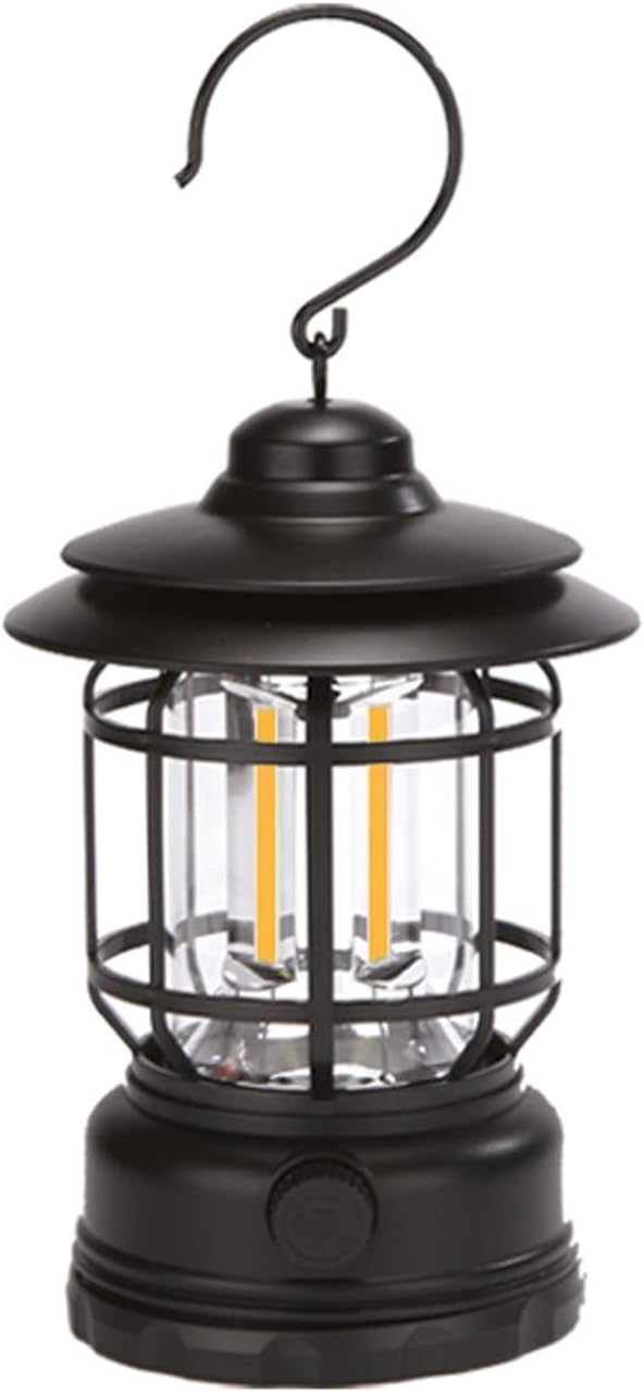 Portable COB LED Camping Lights, Rechargeable Camping Lanterns Battery