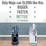 Ninja SLUSHi with RapidChill Technology, 88 oz. Frozen Drink & Slushie Machine, 5 Preset Programs, Margaritas, Frappés, and More, Premium Accents, Black, FS301 - Image 5