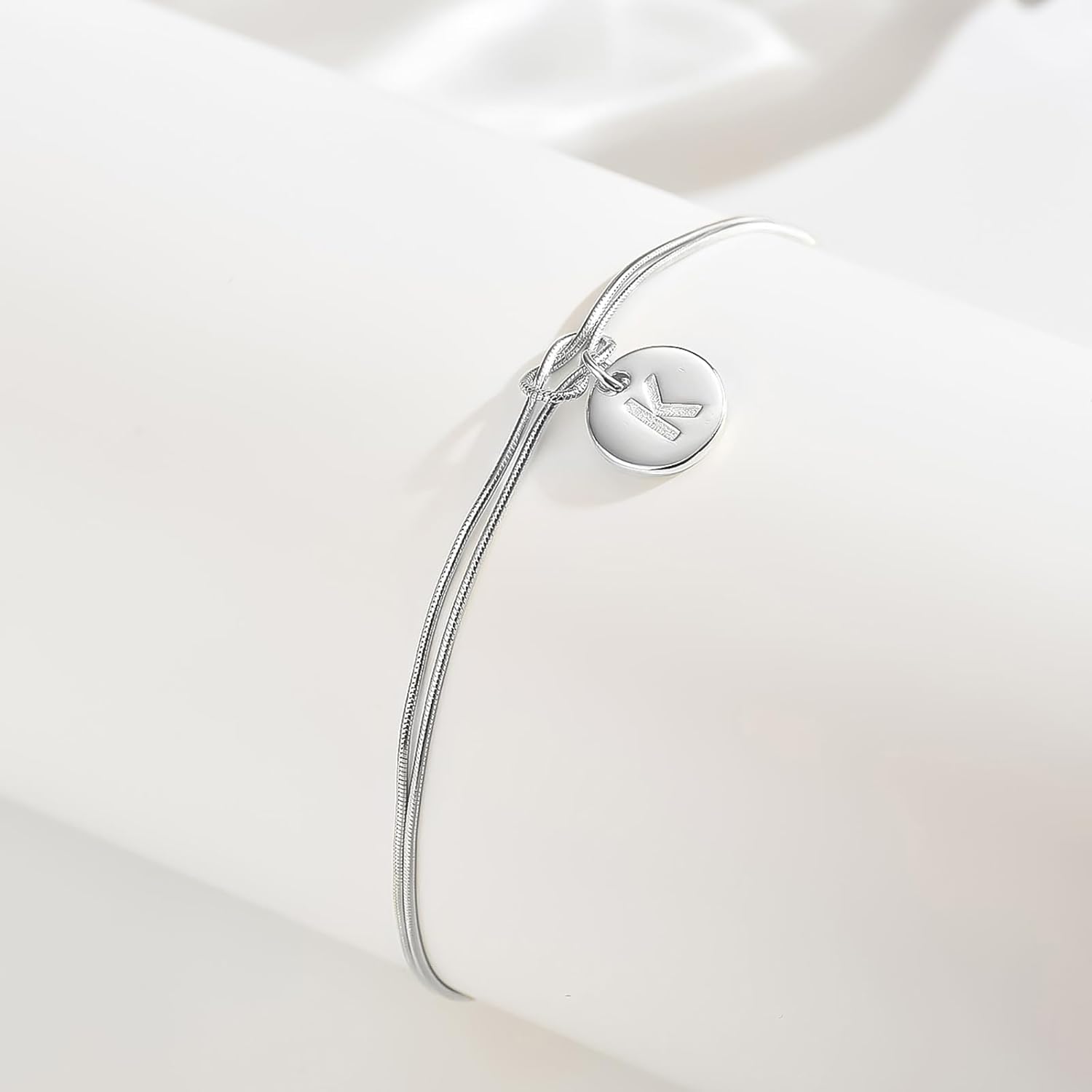 Infinity Love Knot Bracelets for Women Men 925 Sterling Silver Mother Daughter Friendship Couples Bracelets 14K Gold Plated Snake Chain Adjustable Bracelet Mothers Day Valentines Jewelry Gifts - Image 7