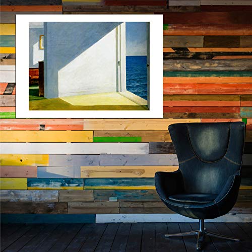 Affiche Rooms by the Sea d'Edward Hopper en format medium pour décoration salon