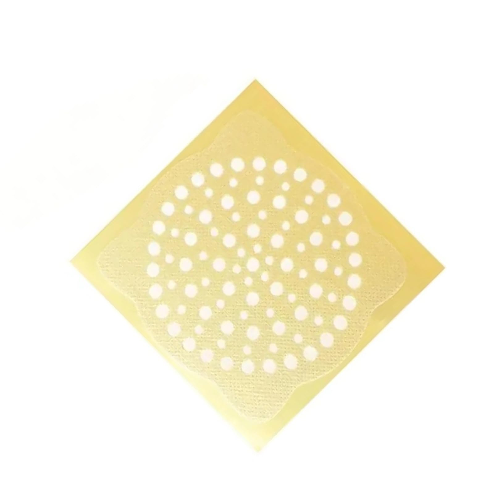 50Pcs Disposable Shower Drain Hair Catcher Strainer Filter Sticker Kitchen Sink Sewer Outfall Stopper Bathroom Floor Cover(Blue)