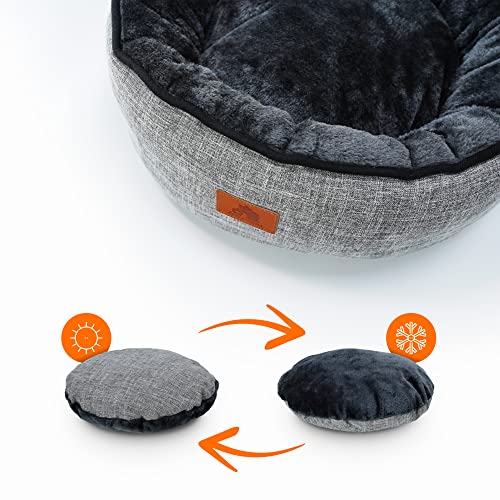 Katzenbett Schlitzohr Donut Sissy rund Ø 50 cm waschbar