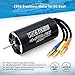 Brushless Rc Boat Motor, Surpass Hobby 2958 6500KV Brushless Motor with Cooling Set Design for RC Boat (6500kv)