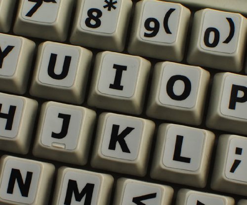 Stickers grandes para teclado en inglés US fondo gris miniatura 4