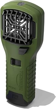 Thermacell Handheld MR-300 Portable Mosquito Repellent Device without Active Ingredients and Gas, Colour Olive Green