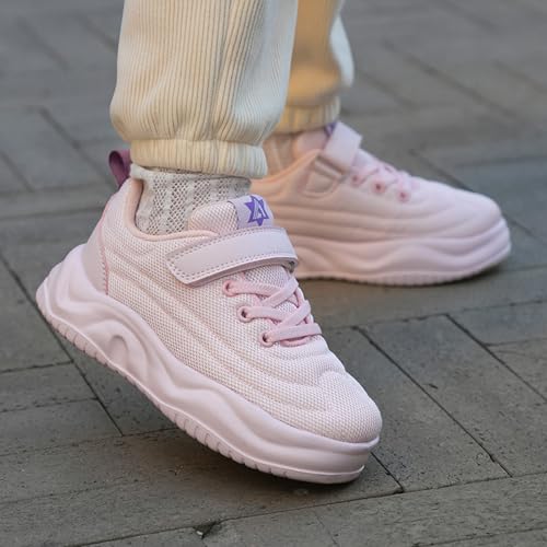 IWIHMIV Toddler Tennis Shoes Girl Running Sneakers Boy Lightweight Breathable Running Athletic Shoes2