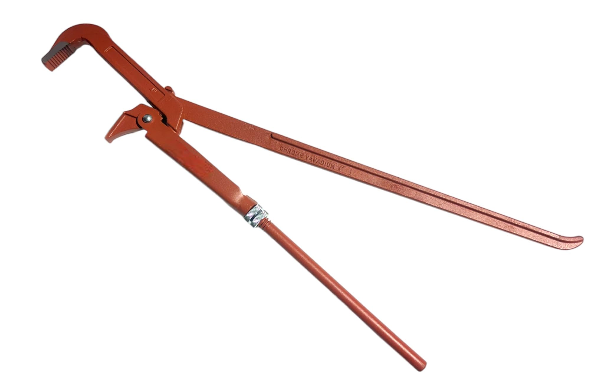 TANIASHOP Chiave a Pappagallo Giratubi Svedese 4" Pollici Regolabile con Becchi Inclinati a 90° Gradi Pinza Chiave per Tubo Tubi Idraulici Chiave Giratubo Tipo Svedese in Acciaio al Cromo Vanadio