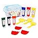 Produktbild TBC The Best Crafts Fingerfarben 6 Tube Tempera Farben Temperafarben Schulmalfarben für in Kindergarten Schule und zu Hause für Kinder Mädchen Junge Baby Studenten