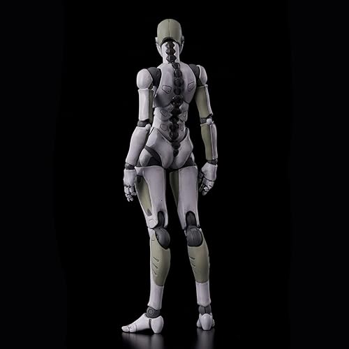 Miniatura 10 de 1000 Toys TOA Heavy Industries: Figura de acción sintética humana femenina a escala 1:12, multicolor