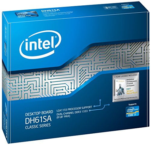 Intel DH61SA Classic Motherboard Socket 1155/Intel H61/2x DDR3 Memory Micro ATX Scanlon Bay