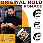 Suavecito Pomade For Men - Medium Hold Shine Water Based oz Pack Wax Like Flake All Day Hair Free Gel Hairstyles Easy To Wash Out - Image 4