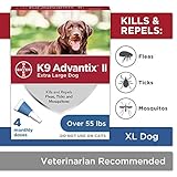 Pet Supplies K9 Advantix Ii Blue 4ml 55lb And Over 4pk