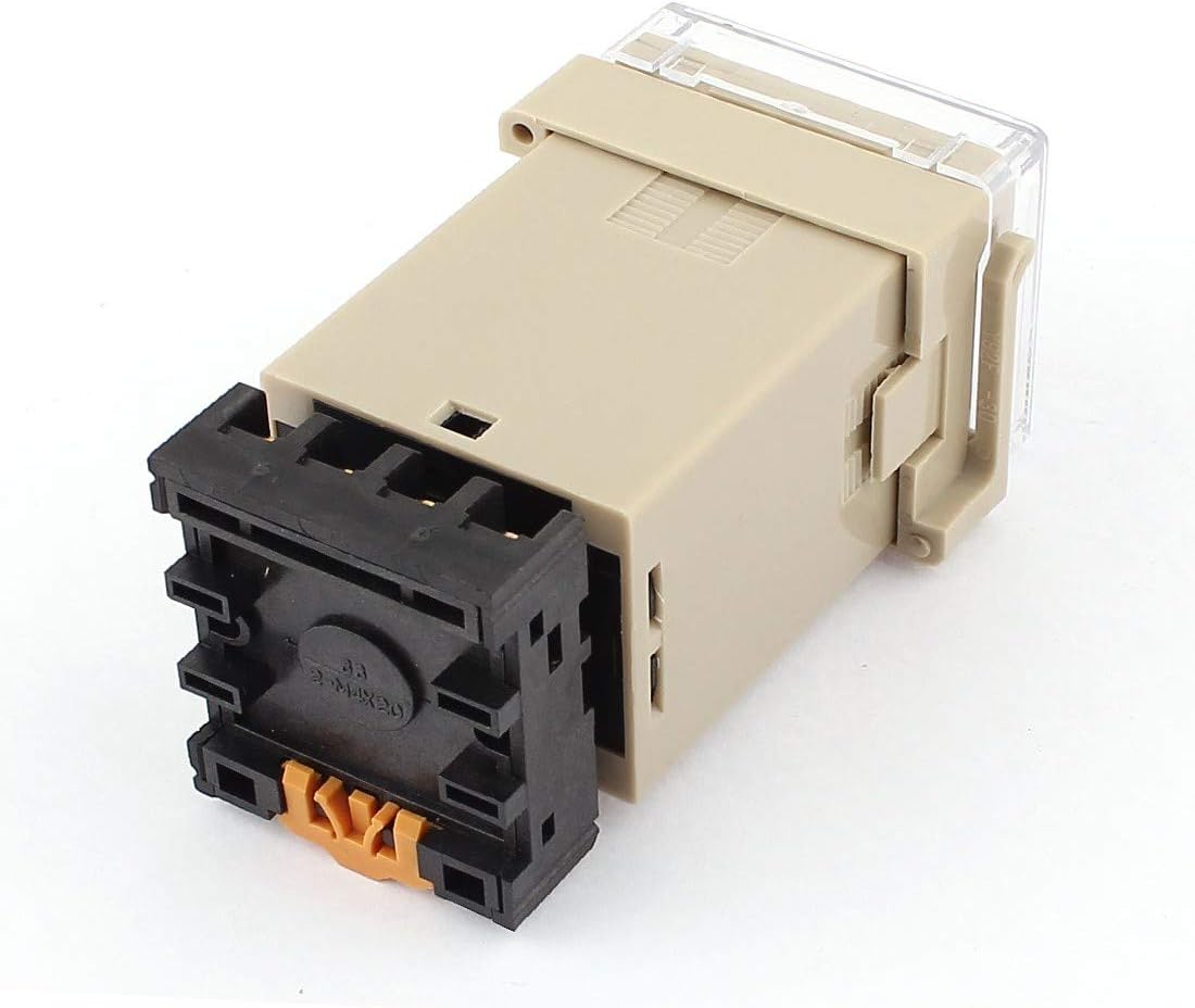 New Lon0167 AC 220V Featured 0.1s-99h Programmable Digital reliable efficacy Dual Time Delay Relay w Base(id:c47 92 06 435)