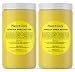 Raw African Shea Butter 32 oz (2 Pack) Bulk Unrefined Grade A 100% Pure Natural Yellow/Gold From Ghana DIY Crafts, Body, Lotion, Cream, lip Balm, Soap Making, Eczema, Psoriasis And Aid Stretch Marks